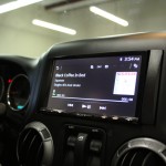 Jeep Wrangler Stereo Upgrade Double Din Installed