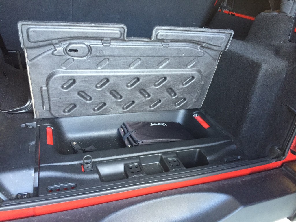 Jeep Wrangler Unlimited Custom Subwoofer